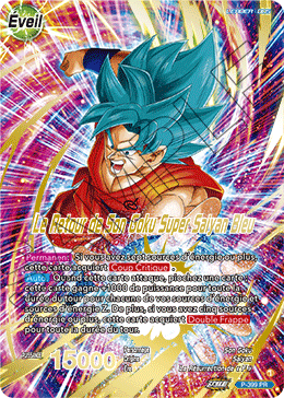 Le Retour de Son Goku Super Saiyan Bleu