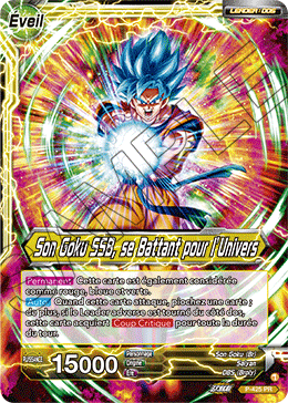 Son Goku SSB, se Battant pour l’Univers
