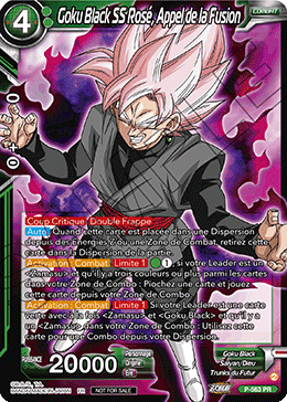Goku Black SS Rosé, Appel de la Fusion