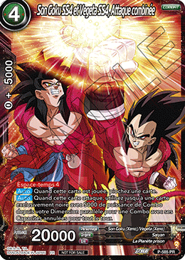 Son Goku SS4 et Vegeta SS4, Attaque combinée