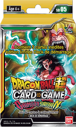 VF/SD09 Deck de Démarrage Dragon Ball Super Card Game Saiyan Legacy 