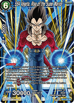 SS4 Vegeta, Rise of the Super Warrior