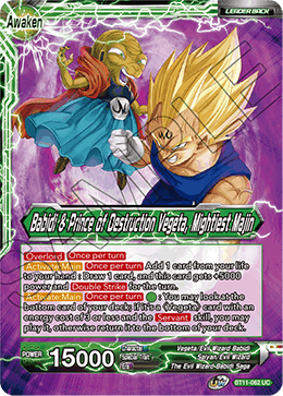 Babidi & Prince of Destruction Vegeta, Mightiest Majin