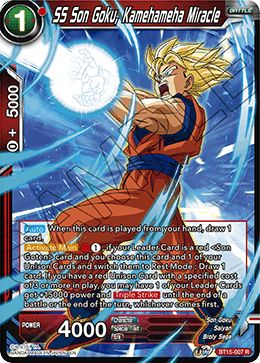 SS Son Goku, Kamehameha Miracle
