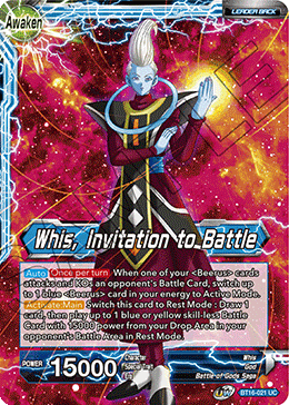 Whis, Invitation to Battle
