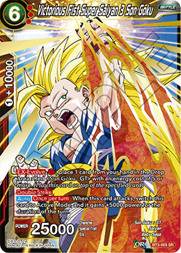 Victorious Fist Super Saiyan 3 Son Goku