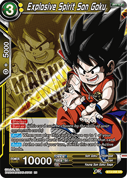 Explosive Spirit Son Goku