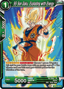 SS Son Goku, Exploding with Energy