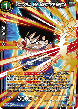 Son Goku SPR Details about  / Dragon Ball Super Card Game the Adventure Begins