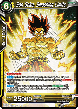 Son Goku, Smashing Limits