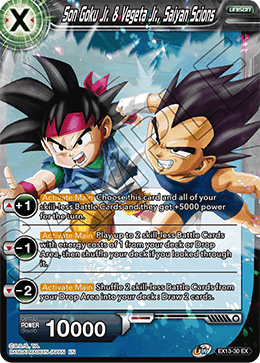 Son Goku Jr. & Vegeta Jr., Saiyan Scions