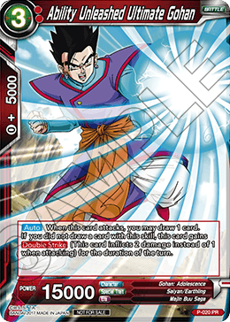Ability Unleashed Ultimate Gohan