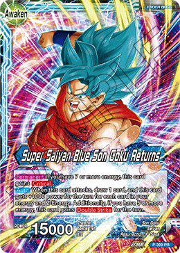 Super Saiyan Blue Son Goku Returns