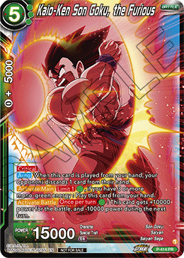Kaio-Ken Son Goku, the Furious