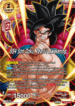 SS4 Son Goku, Tearful Awakening