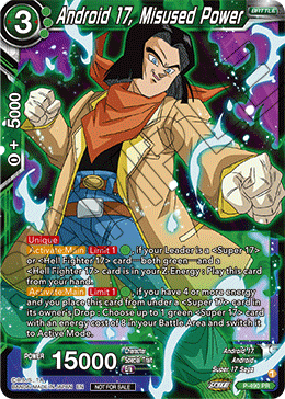 Android 17, Misused Power