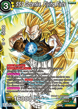 SS3 Gotenks, Flying Fists