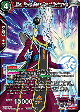 Whis, Toying With a God of Destruction