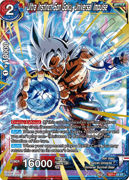 Ultra Instinct Son Goku, Universal Impulse