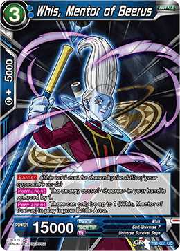 Whis, Mentor of Beerus