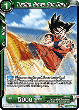Trading Blows Son Goku