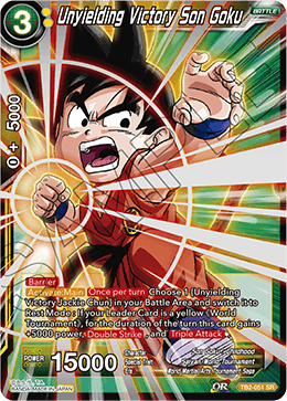 Unyielding Victory Son Goku