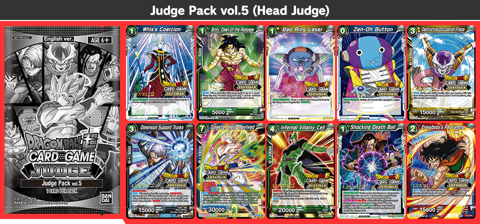 Judge Pack vol.5(Head Judge)