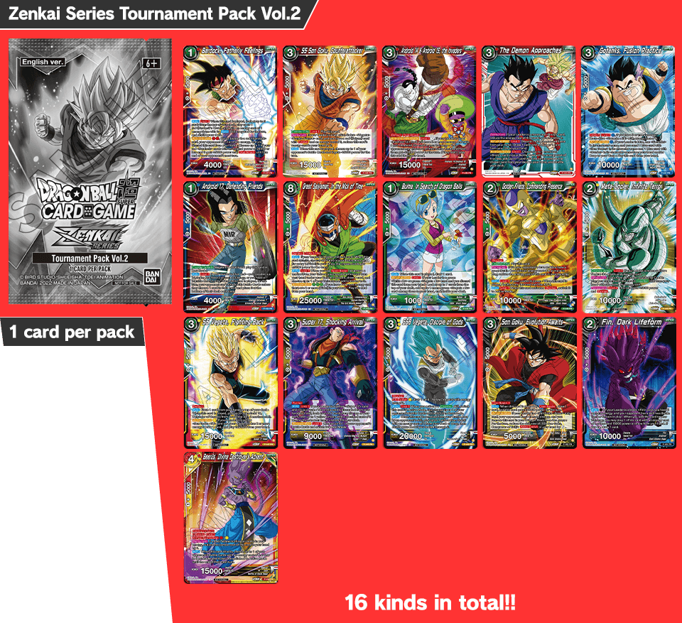 Zenkai Series Tournament Pack Vol.2