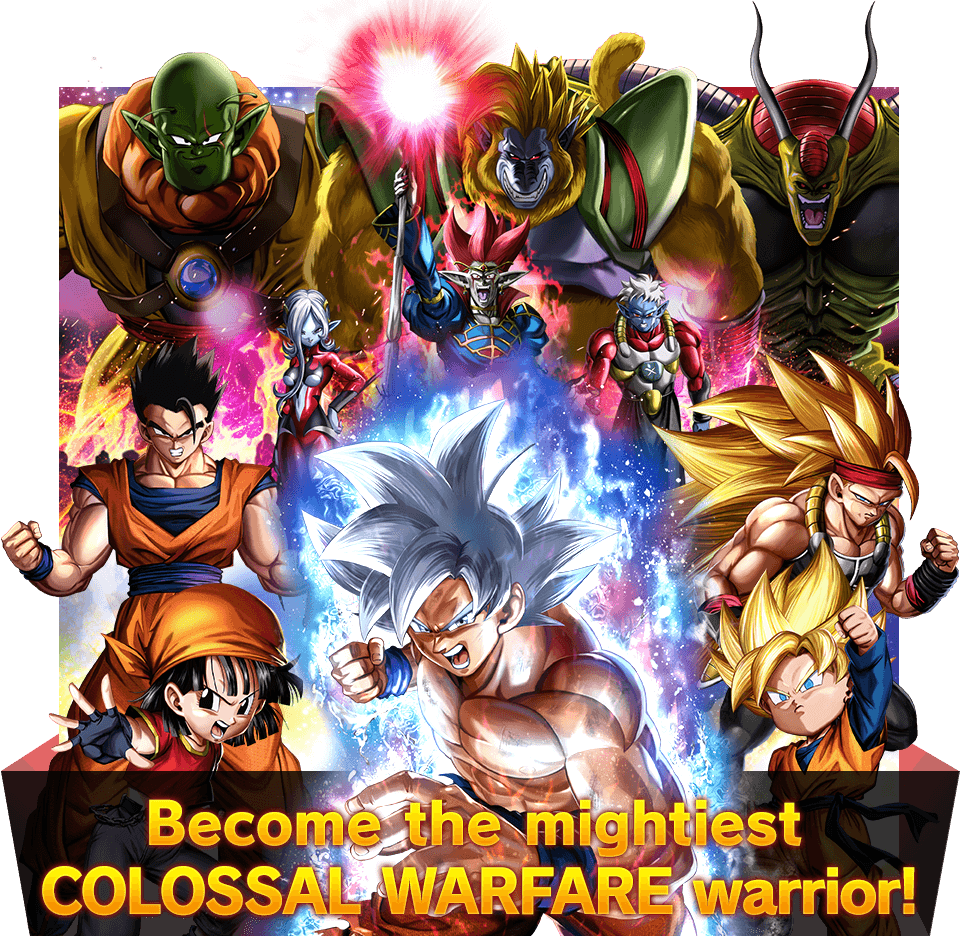 Become the mightiest COLOSSAL WARFARE warrior!