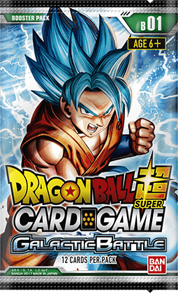 Details about    Dragon Ball Super Bandai TCG Galactic Battle DBS-B01 3 Artwork Booster Pack 