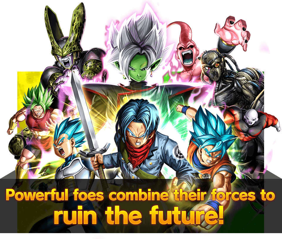 Powerful foes combine their forces to ruin the future!