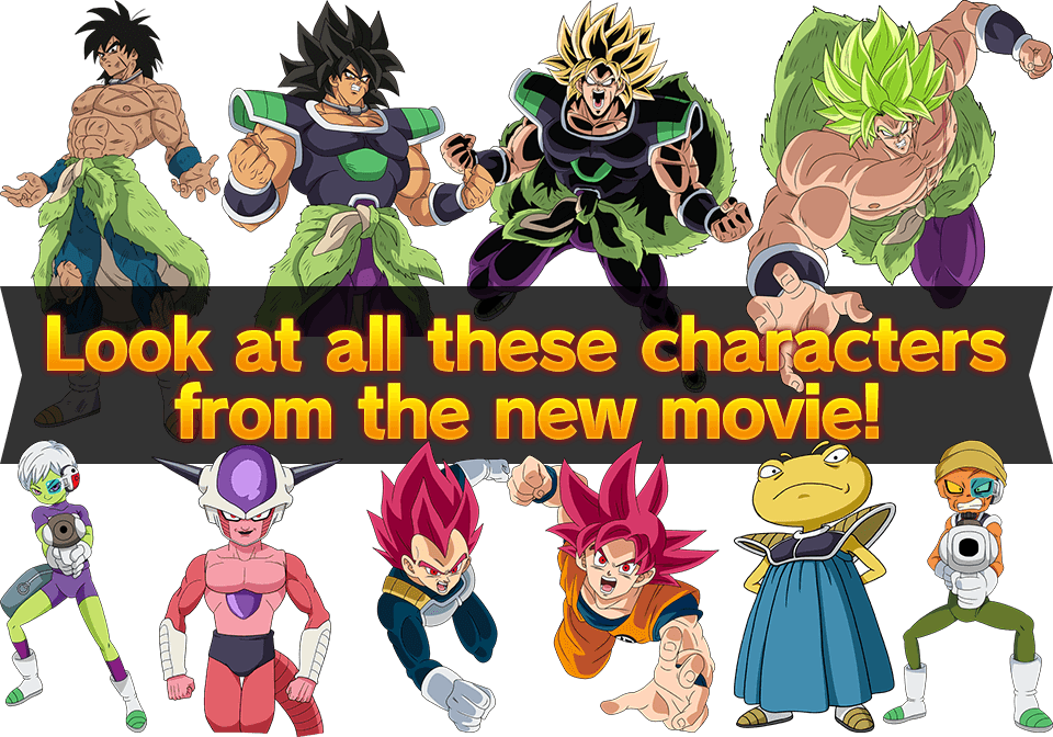 Look at all these characters from the new movie!