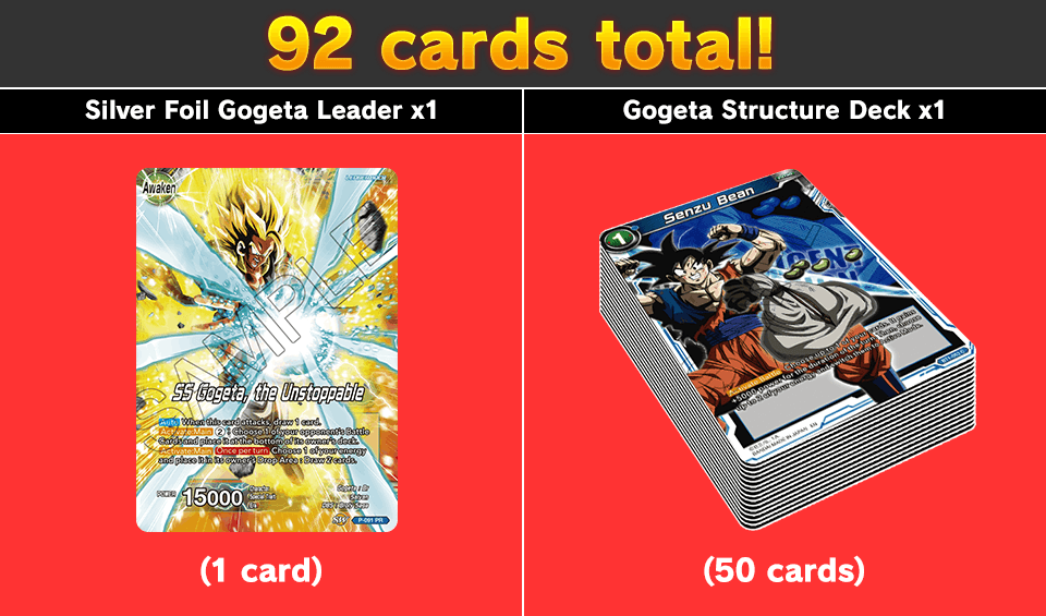 Dragon Ball Super Card Game Fusion Hero New Magnificent Collection Gogeta 