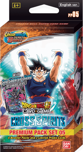 Dragon Ball Super Card Game Cross Spirits Premium Pack Set PP05 