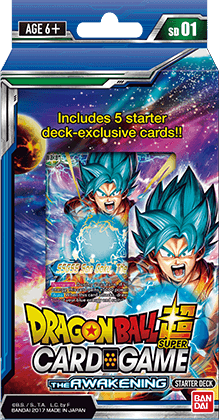 VF/SD1 ♦Dragon Ball Super Card Game♦ Deck de Démarrage The Awakening 