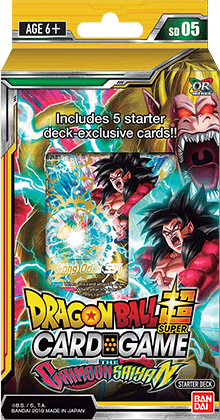 Dragon Ball Z Miracle Battle Carddass DBS05 Starter 5