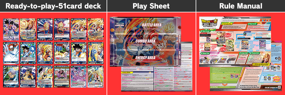 Resurrected Fusion ♦Dragon Ball Super Card Game♦ Deck de Démarrage VF/SD06 