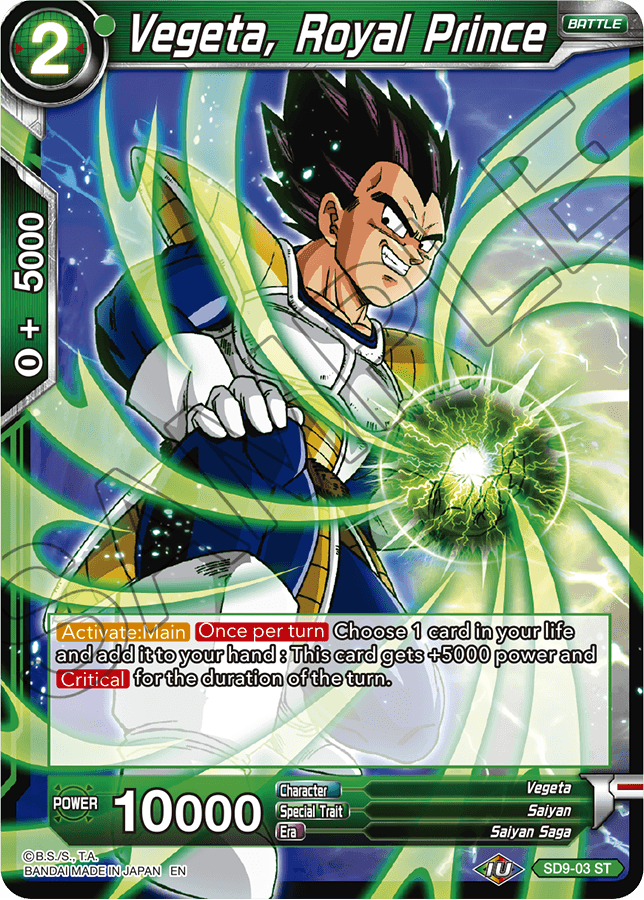 Saiyan Legacy Starter Deck SD09 Sealed Dragon Ball Super Card Game 