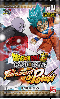 Pack Collector 4 boosters Dragon Ball Super Card Game The Tournament of Power 