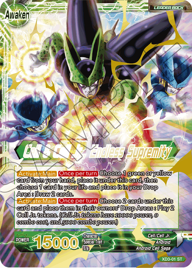 VF//XD03 The Ultimate Life Form Deck Expert Dragon Ball Super Card Game