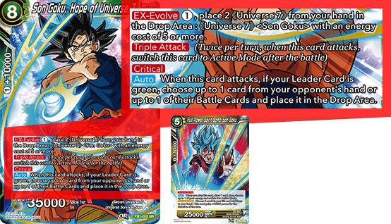 Goku Jiren.. Dragon Ball Super Tournament of Power lot of 8 Leader cards Kale 