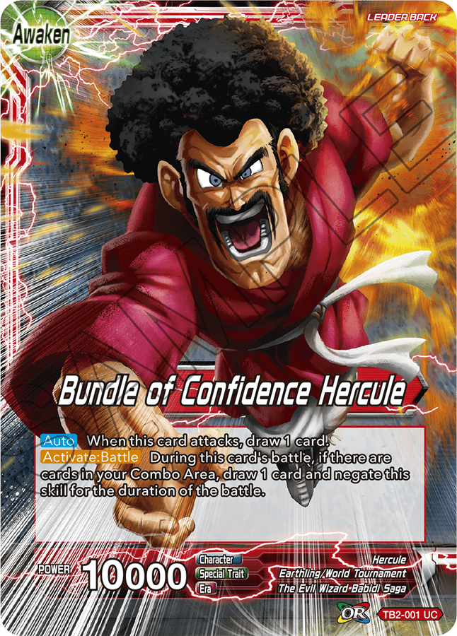 Vegeta World Tournament *Mono Red Hercule* Details about   DBS CCG Deck Goku Babidi