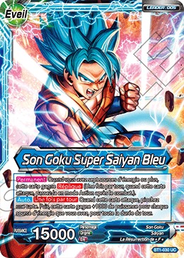 Son Goku Super Saiyan Bleu