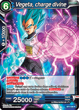 Vegeta, charge divine