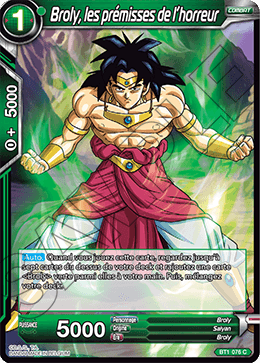 Broly, les prémisses de l’horreur