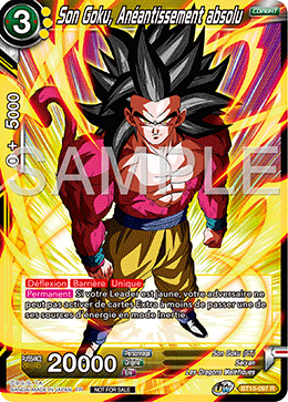 Son Goku, Anéantissement absolu