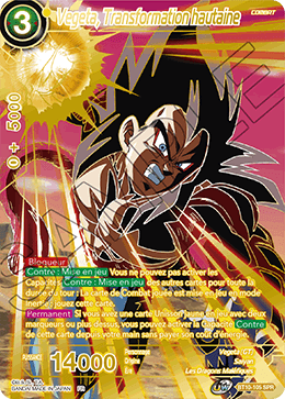 Vegeta, Transformation hautaine