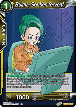 Bulma, Soutien fervent