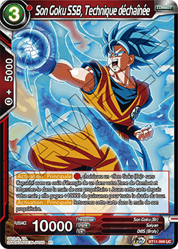 Son Goku SSB, Technique déchaînée