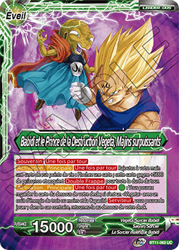 Babidi et le Prince de la Destruction Vegeta, Majins surpuissants